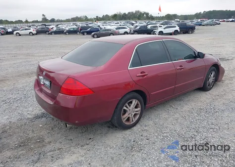 2006 Honda Accord 2.4 Se из США, поврежденный, VIN 1HGCM56326A122685